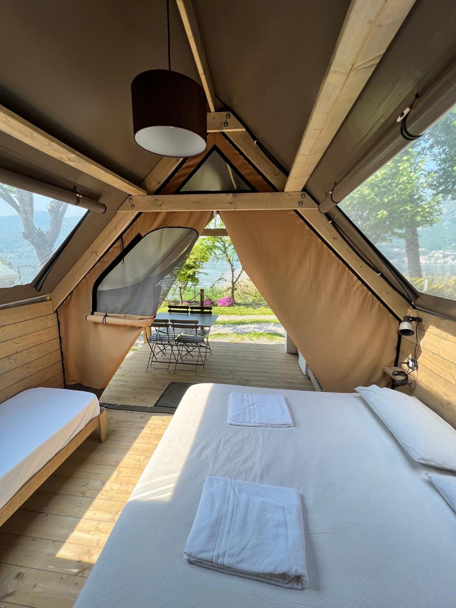 Glamping Camping Rivabella Lecco Kültér fotó