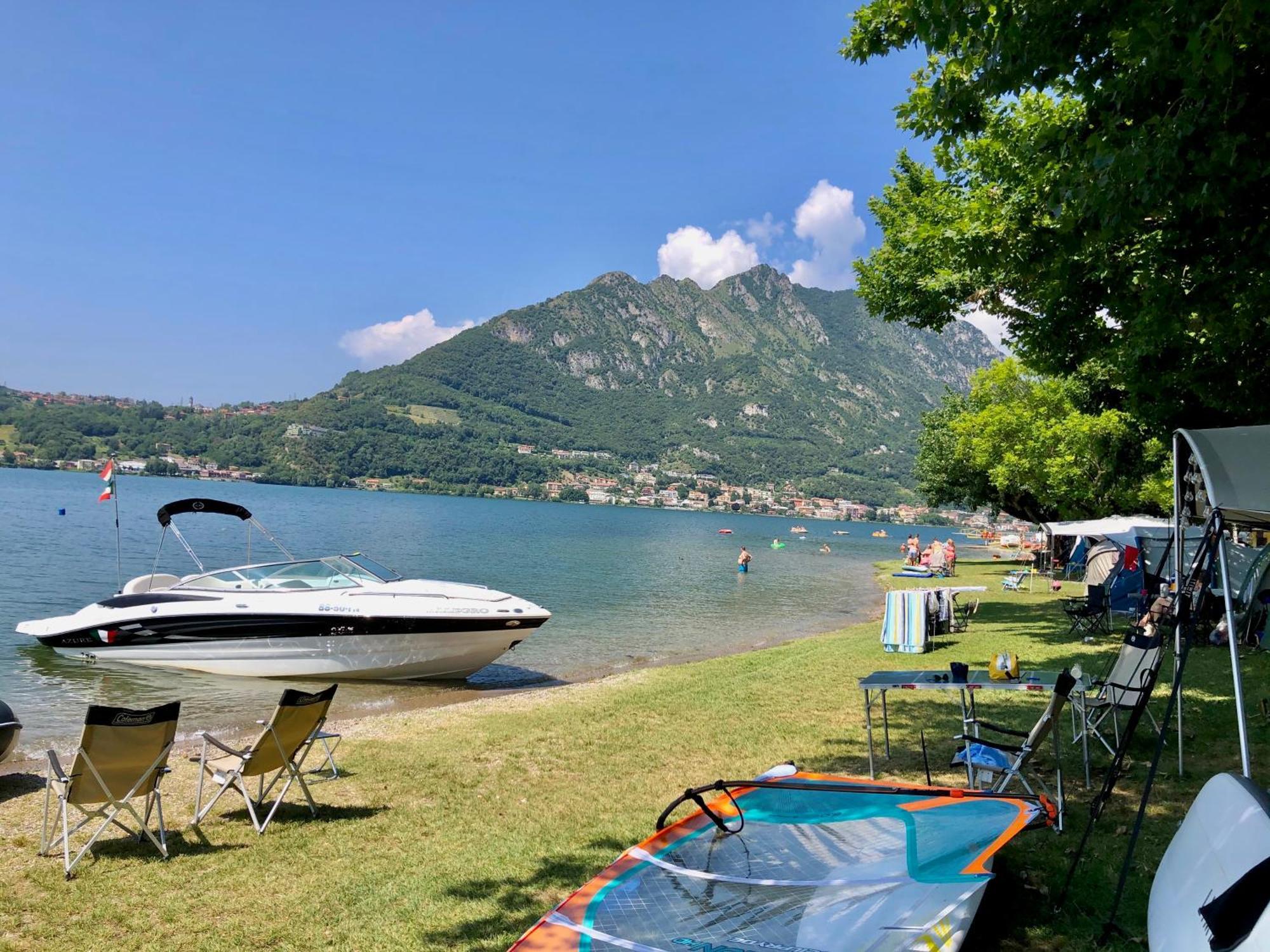 Glamping Camping Rivabella Lecco Kültér fotó